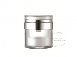Airless round cream bottle 真空氣壓乳霜瓶30毫升
