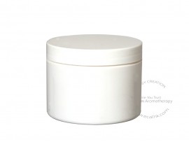 Jar hdpe white w/cap 乳霜塑料瓶白色連蓋30毫升